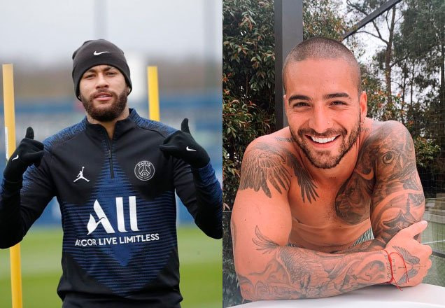 Neymar e Maluma