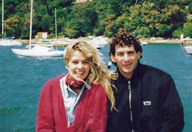 Adriane Galisteu e Ayrton Senna