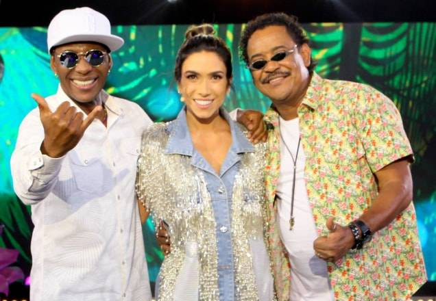 patricia abravanel e o grupo é o tchan