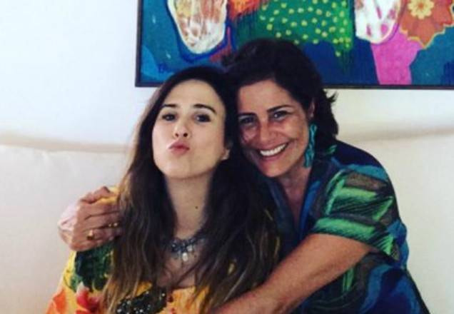 Tatá Werneck e a sogra, a atriz Valéria Alencar