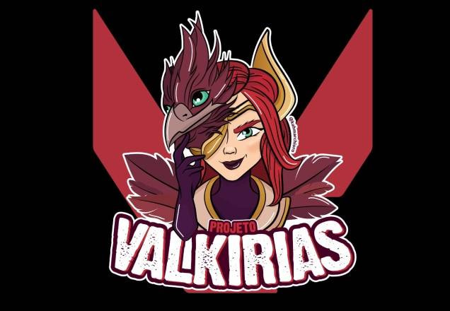 Logo do Projeto Valkirias