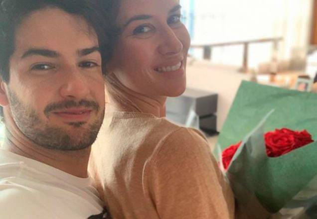 Alexandre Pato e Rebeca Abravanel