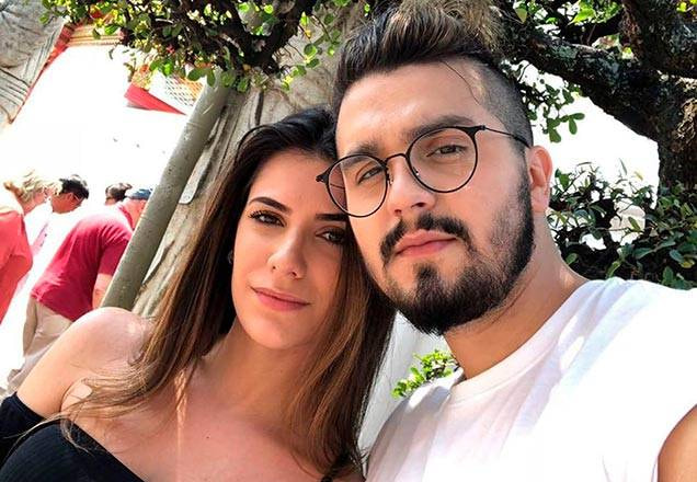 Jade Magalhães e Luan Santana