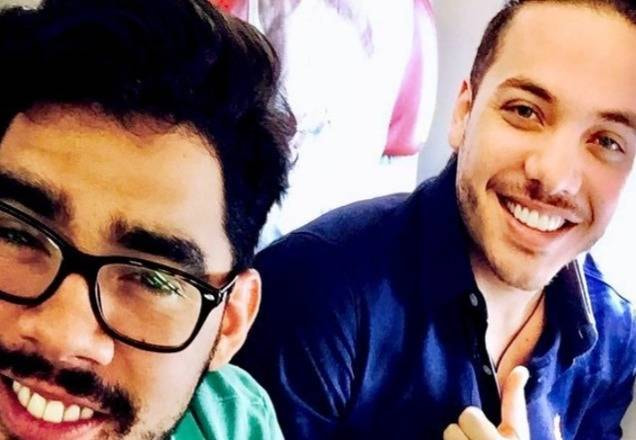 Gabriel Diniz e Wesley Safadão posam para foto (Reprodução/Instagram)