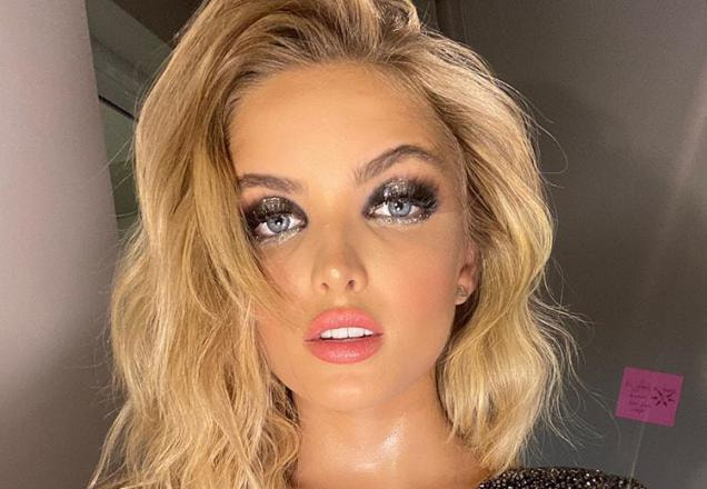 A atriz Giovanna Chaves