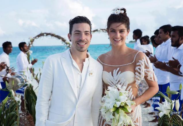 A modelo Isabeli Fontana e o marido, Di Ferrero