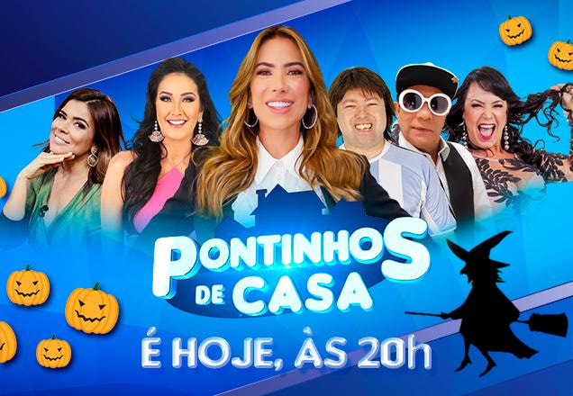 live dos pontinhos  halloween