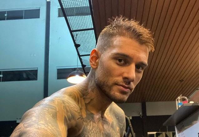 O cantor Lucas Lucco