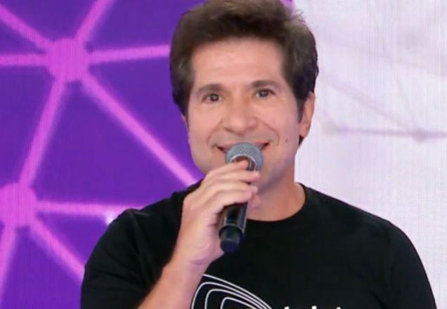 Cantor Daniel no Teleton (Reprodução/SBT)