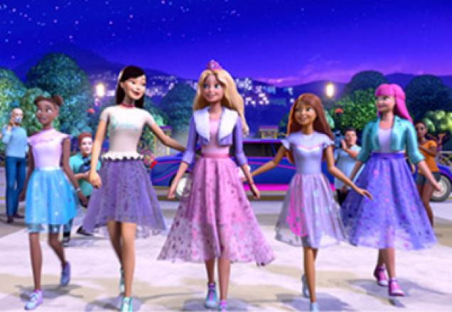 Trecho do filme Barbie Aventura de Princesa