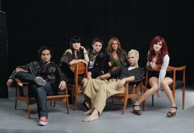 O sexteto do RBD reunido