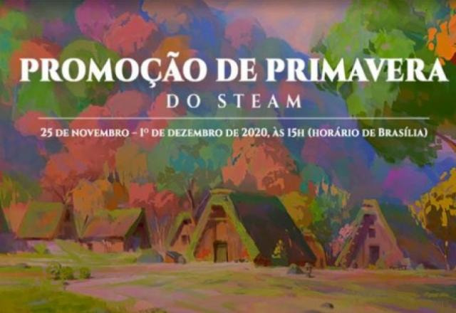 Arte da Promoção de Primavera do Steam