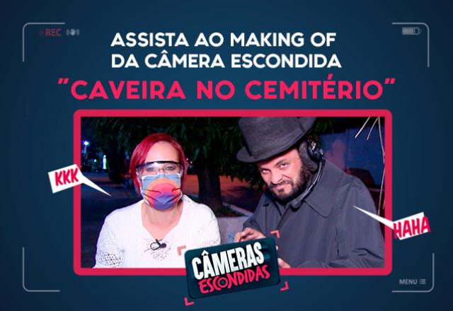 Arte de divulgação Câmeras Escondidas