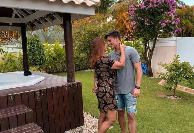 Nadine Gonçalves e Tiago Ramos juntos