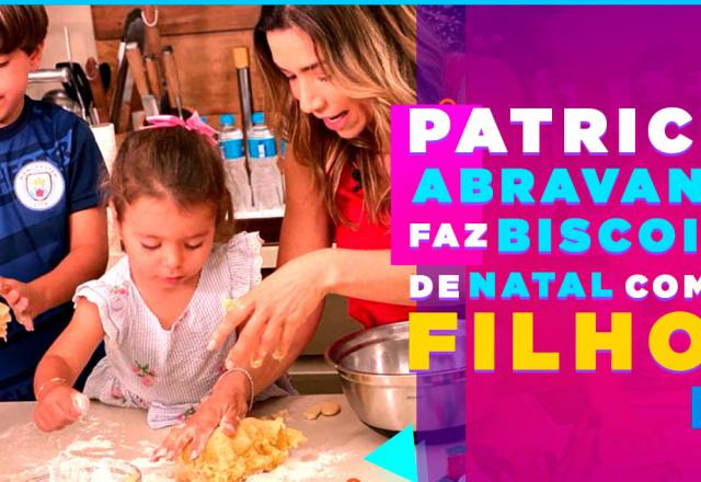 Patricia e os filhos