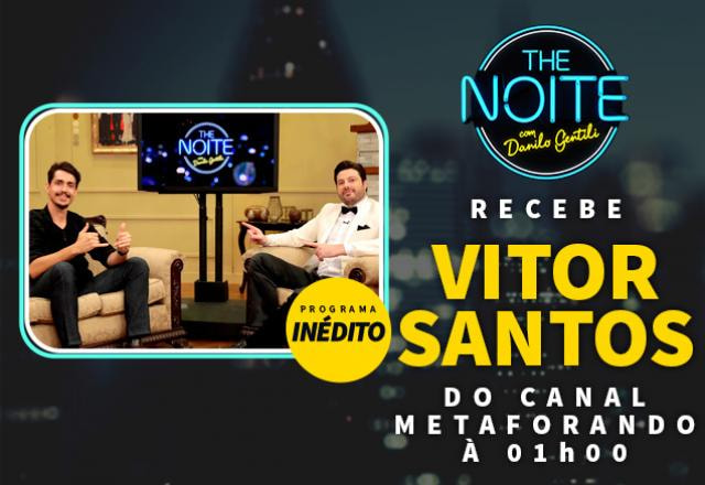 Vitor Santos, no The Noite