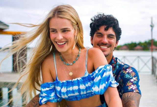 Yasmin Brunet e Gabriel Medina