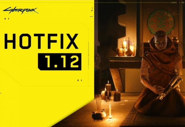 hotfix 1.12 de Cyberpunk 2077