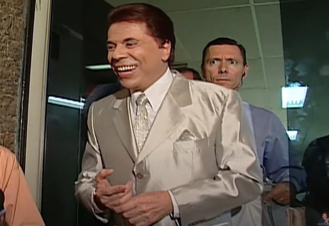 O apresentador Silvio Santos