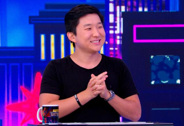 Pyong Lee no quadro resposta premiada