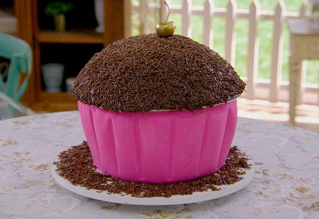 Receita de Família da Maria Gal - Bolo de Brigadeiro