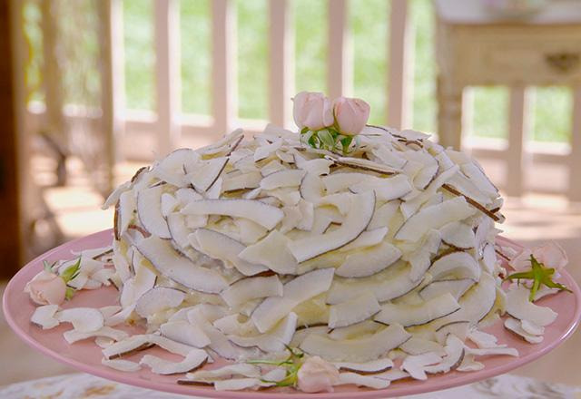 Receita de Família do Rodrigo Cintra - Bolo de Coco Gelado