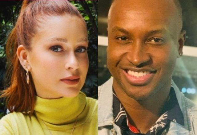 Colagem de fotos mostra Marina Ruy Barbosa e Thiaguinho (Reprodução/Instagram)