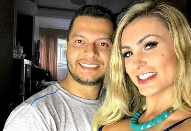 Andressa Urach e Thiago Lopes