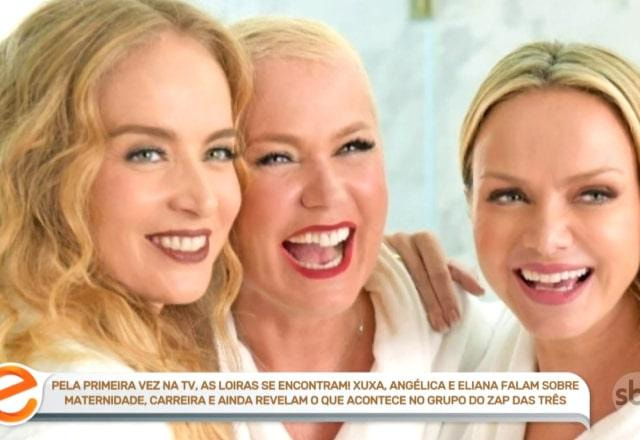 eliana, xuxa e angélica