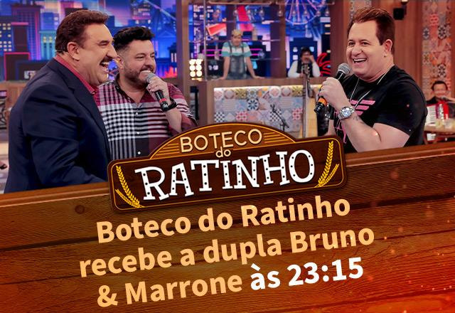 Bruno e Marrone no Boteco do Ratinho