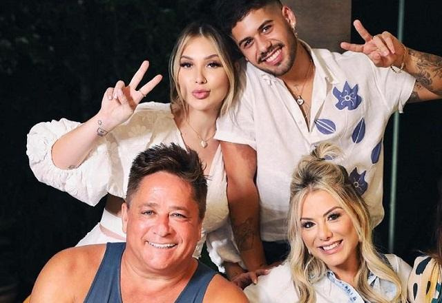 Virgínia Fonseca, Zé Felipe, Leonardo e Poliana Rocha