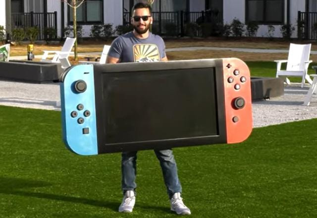 Nintendo Switch gigante