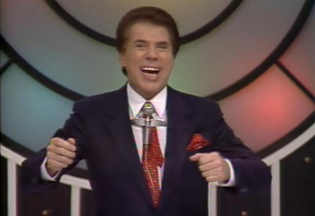 Silvio Santos durante o Show de Calouros