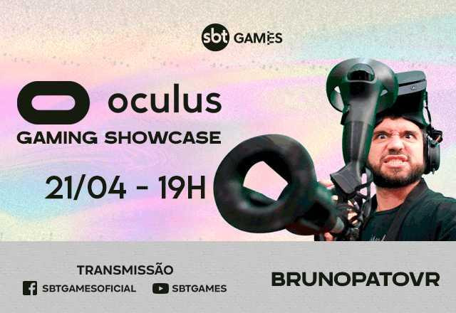 SBT Games transmite o evento Oculos Gaming Showcase