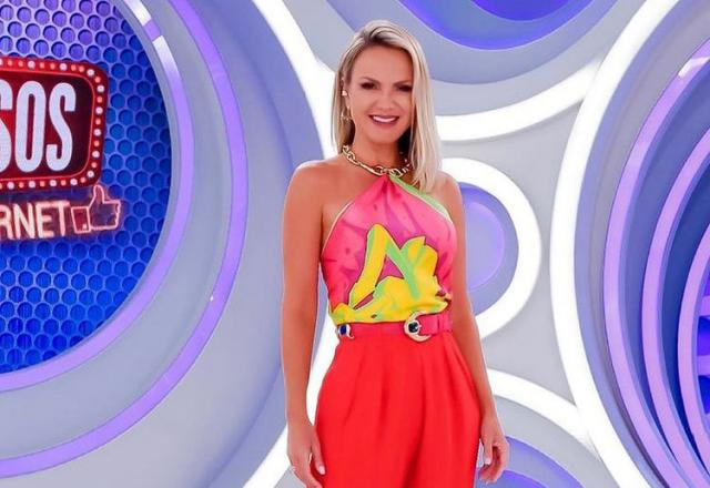 A apresentadora Eliana