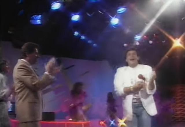 Luis Ricardo no Show de Prêmios em1990