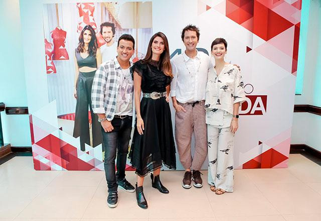 Rodrigo Cintra, Isabella Fiorentino, Arlindo Grund e Vanessa Rozan