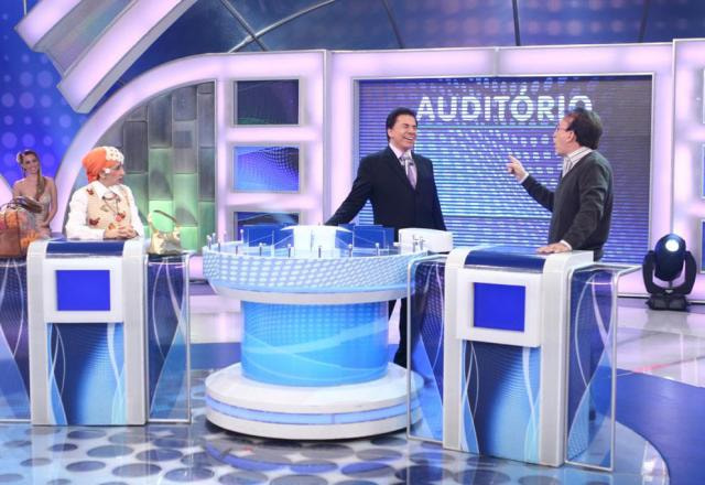 Moacyr Franco e Filó no Jogo das 3 Pistas