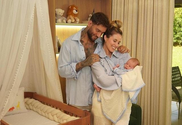 Lorena Carvalho, Lucas Lucco e Luca