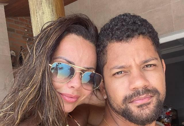 Viviane Araújo e Guilherme Militão