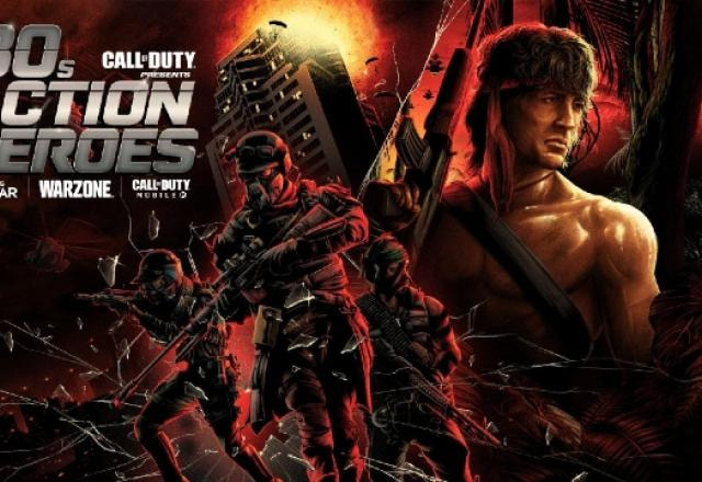 Imagem promocional da chegada dos personagens aos jogos da franquia Call of Duty.