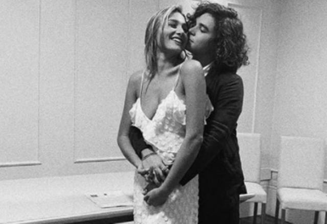 Sasha e o marido, João Figueiredo