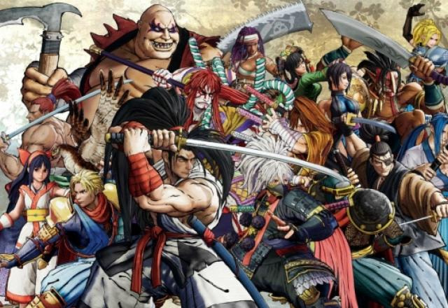 Imagem dos personagens de Samurai Showdown
