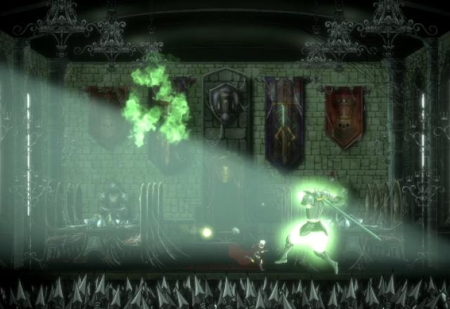 Imagem retirada de gameplay do game Aeterna Noctis.