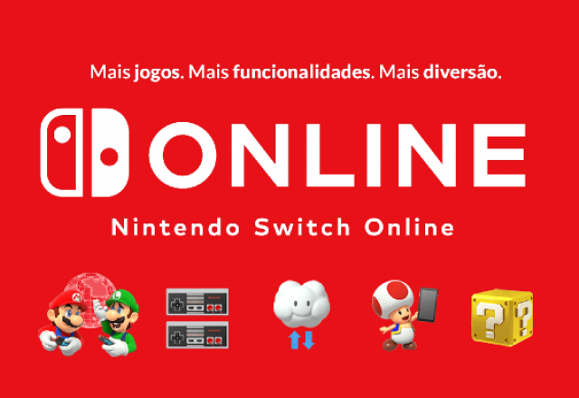 Imagem de divulgação do Nintendo Switch Online.