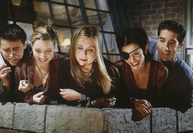 O elenco de Friends reunido para o reencontro