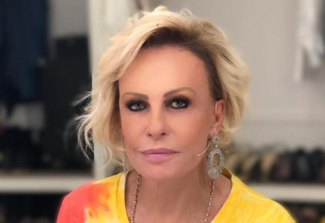 A apresentadora Ana Maria Braga