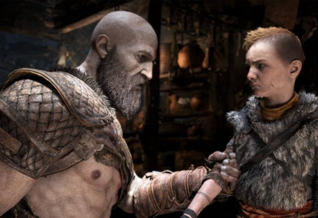 Kratos e Atreus são os personagens principais do God of War de 2018.