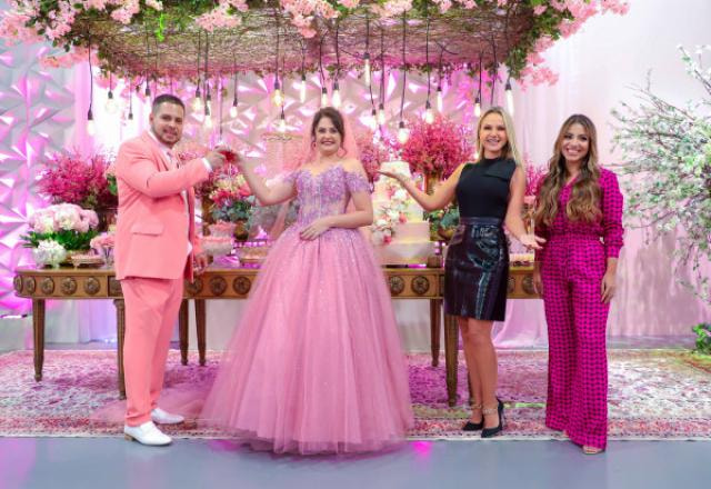 Cerimônia de casamento exibida no Programa Eliana
