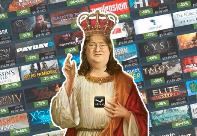Meme dos usuários da Steam, relacionado às promoções da Steam Summer Sale.